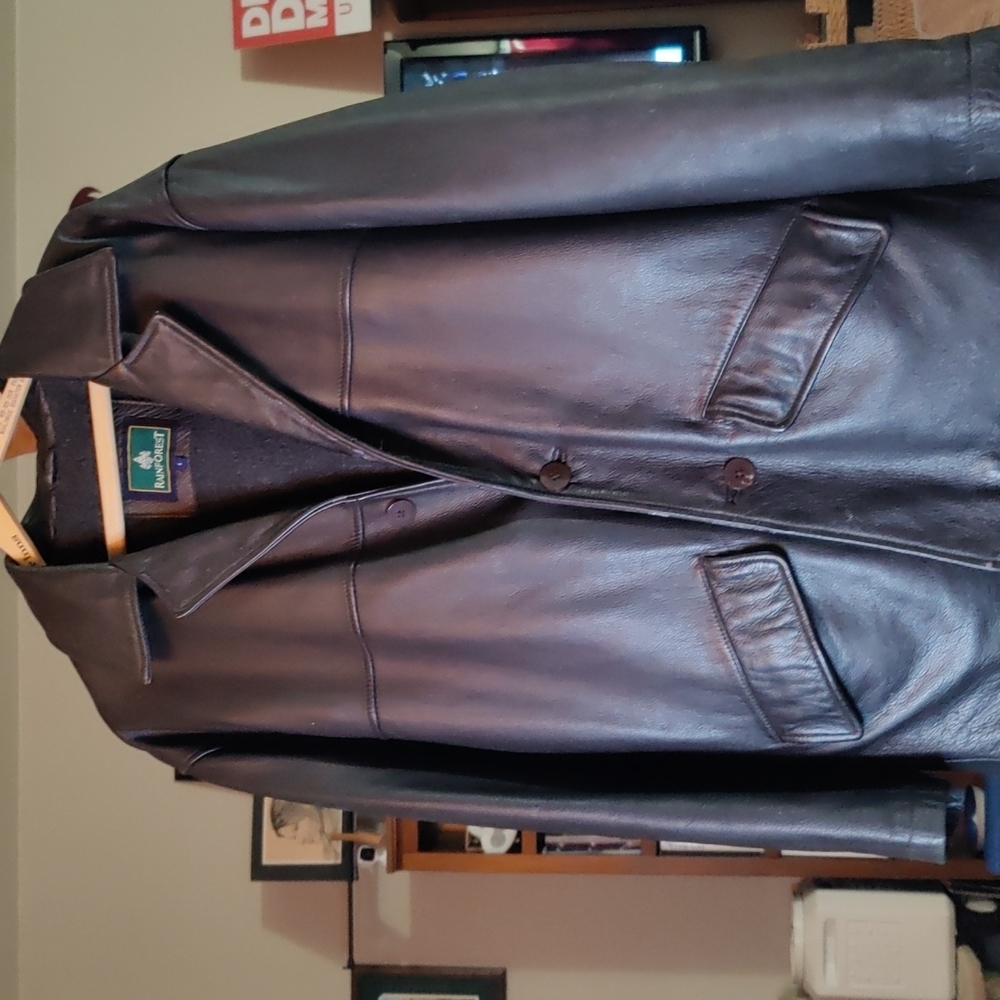 Leather Jacket size L